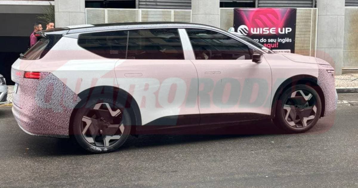 Nissan Nx8 é flagrado com pouca camuflagem no Brasil e chama atenção por alta autonomia