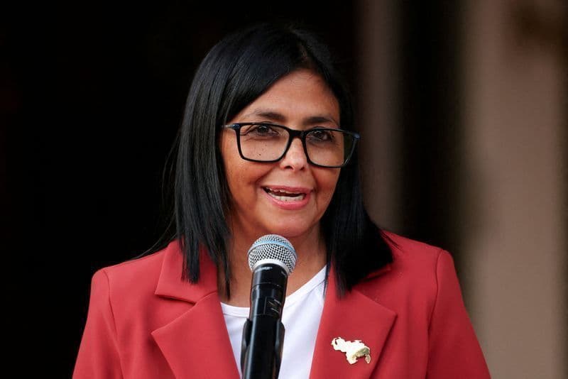 Delcy Rodríguez agradece a Trump por acordos de petróleo e aponta recuperação econômica
