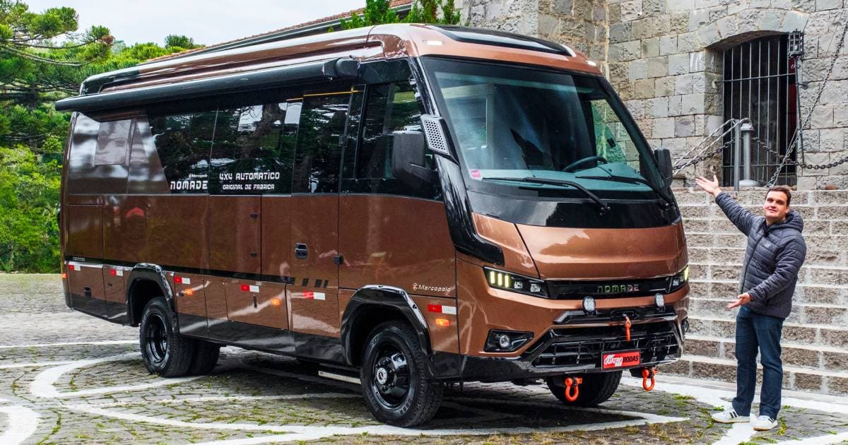 Marcopolo Nomade: a casa 4x4 que leva conforto de alta performance a qualquer destino