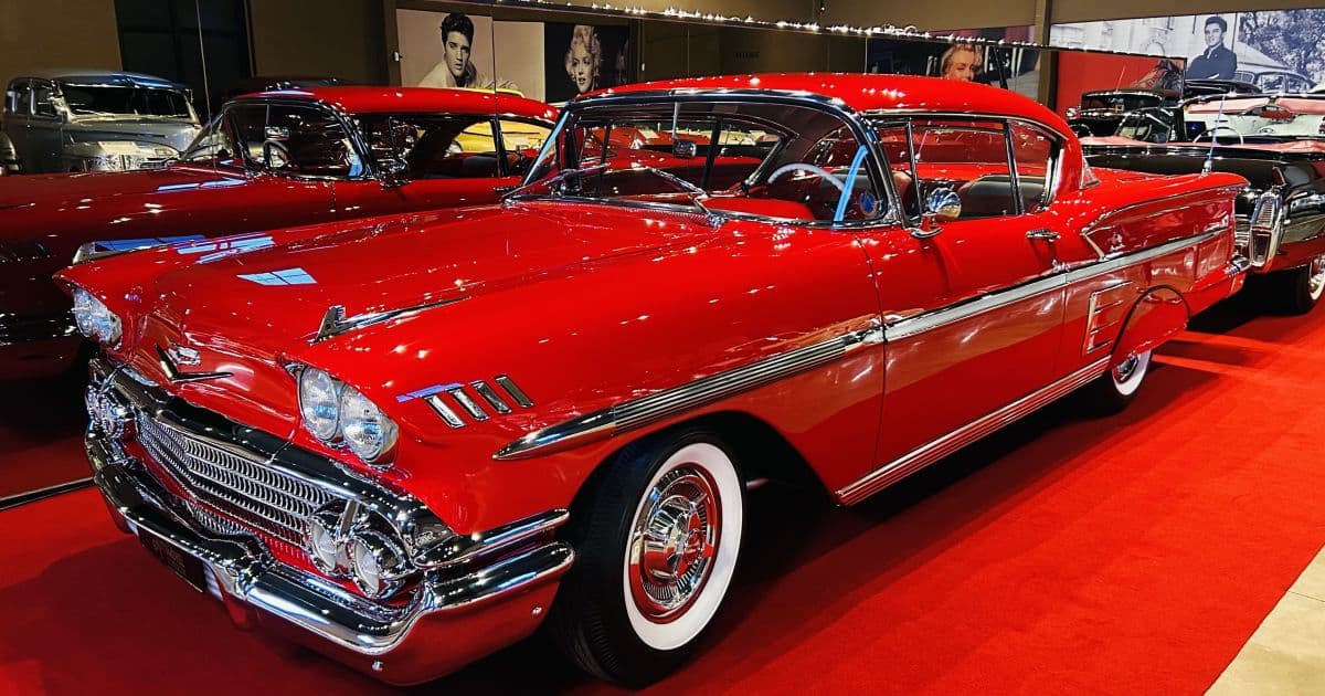 Chegou ao museu de Santa Catarina o primeiro Chevrolet Impala de 1958