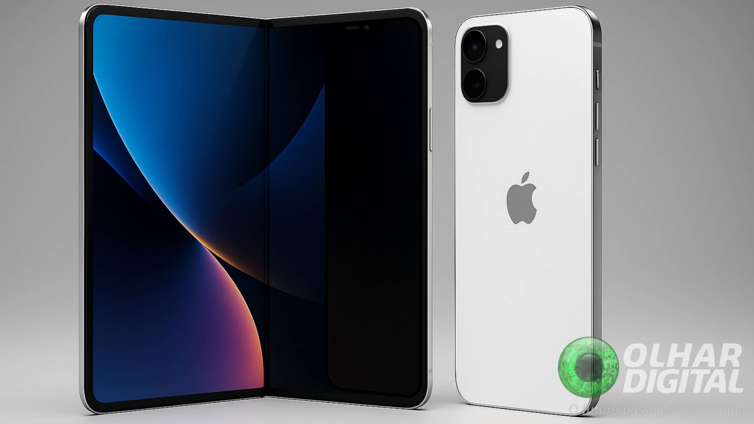 iPhone dobrável da Apple pode superar R$ 10 mil e chegar com tela de 7,8 polegadas