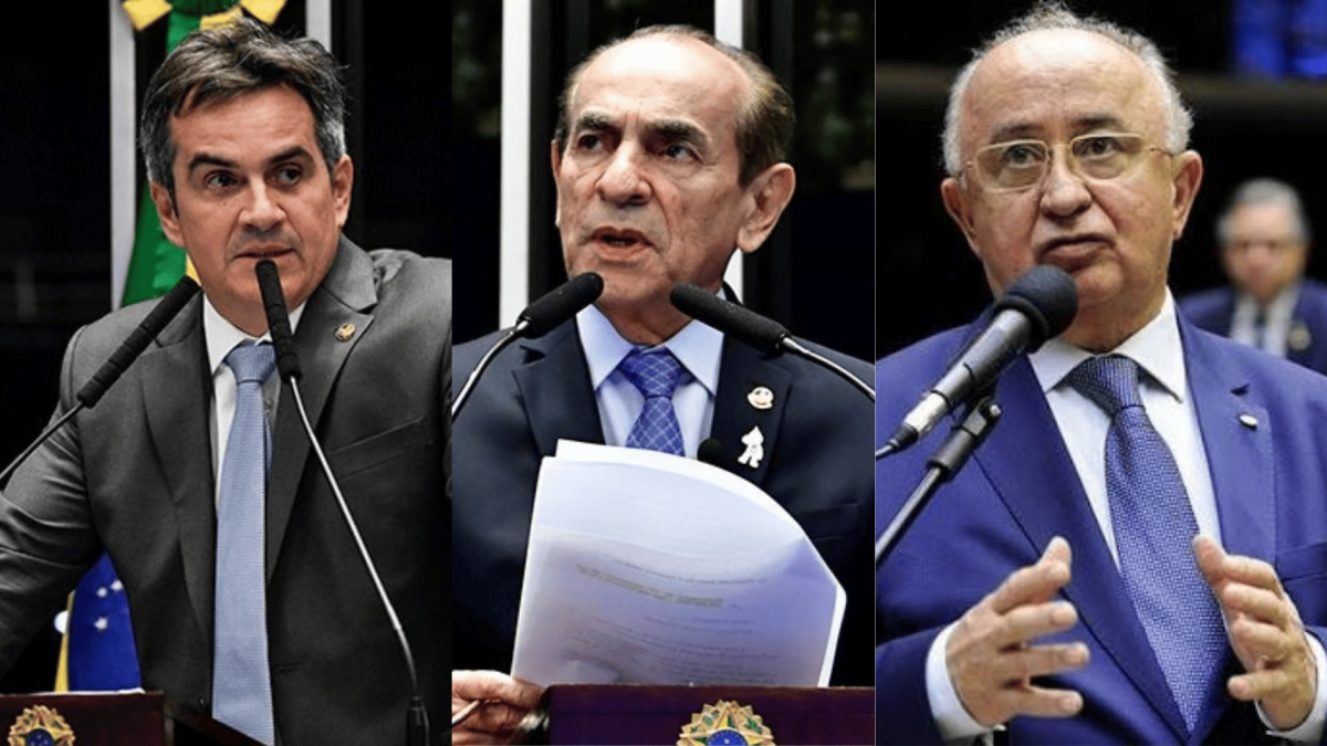 Ciro Nogueira, Marcelo Castro e Júlio César empatam ao Senado no Piauí