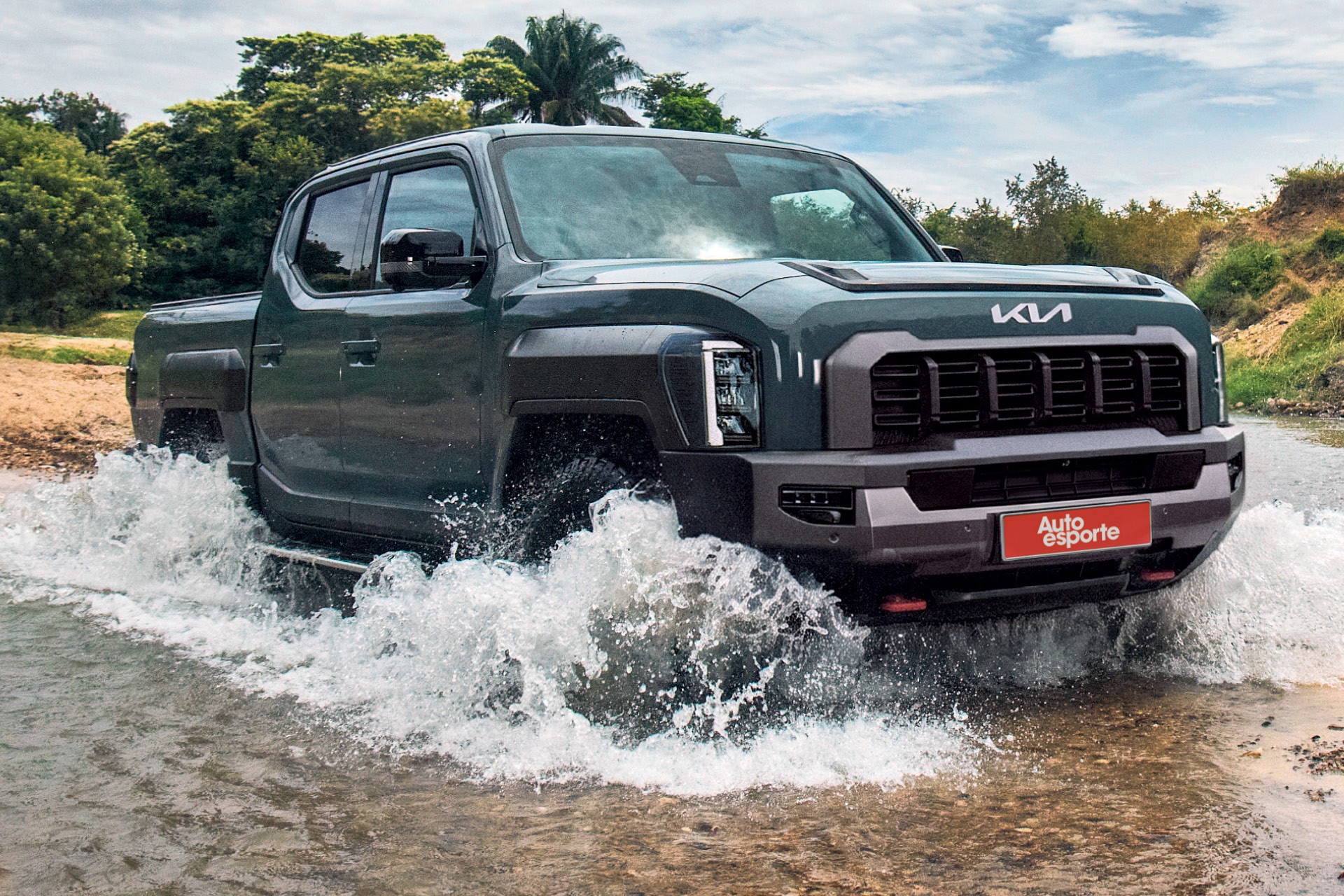 Kia Tasman Gl chega ao Brasil como picape média com preço agressivo e boa lista de equipamentos