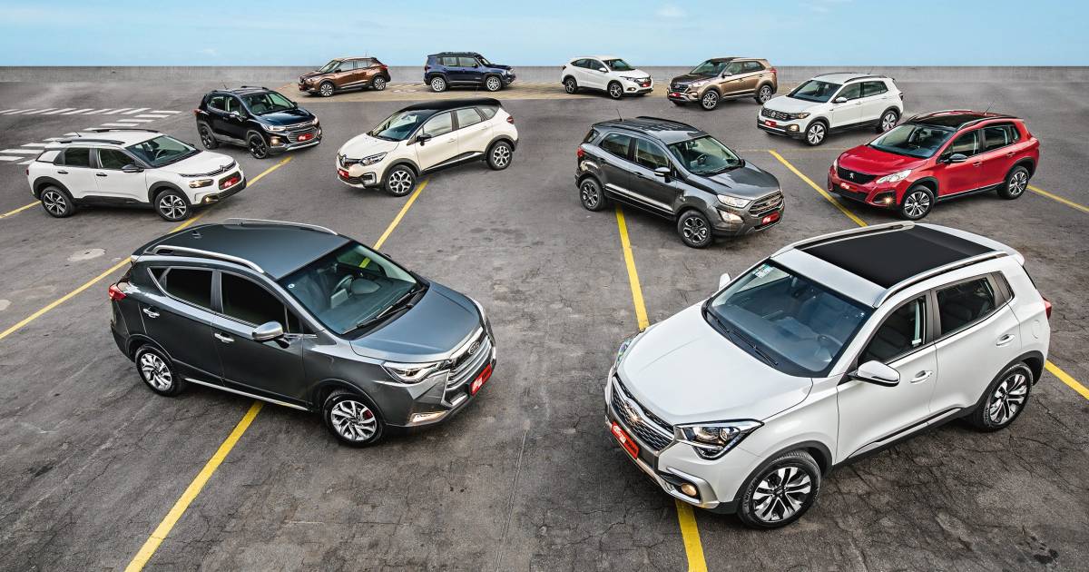 Os 12 SUVs que custavam menos de R$ 95.000 em 2019 e seus preços em 2026