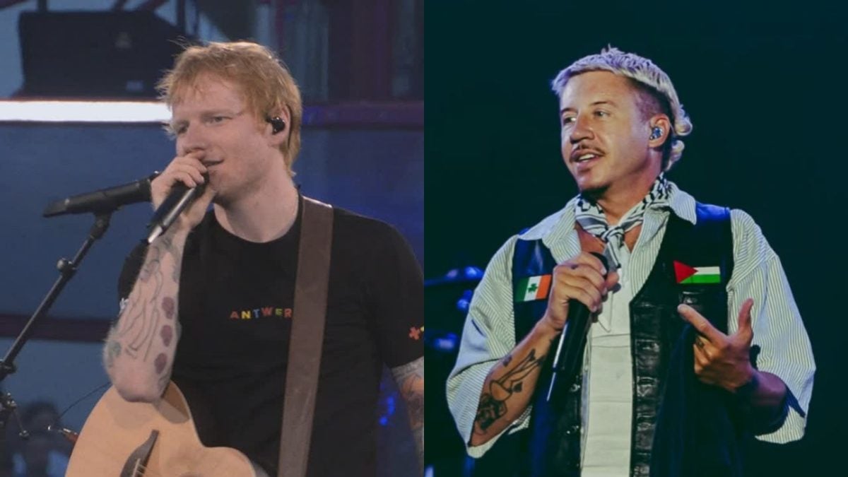 Artistas deixam turnê de Ed Sheeran após saída de Macklemore