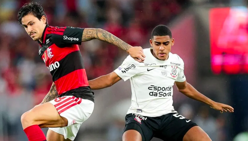 Corinthians reage no 2º tempo, mas Bruno Henrique garante vitória do Flamengo