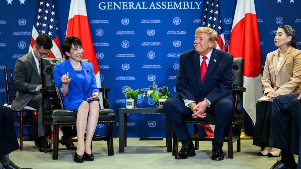 Trump reforça aliança com o Japão antes de encontro com Xi