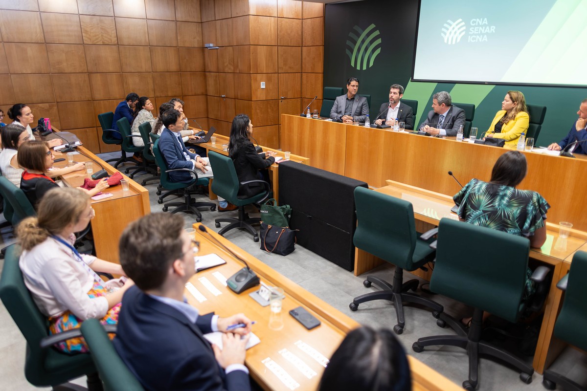 Cna reúne diplomatas para discutir sistema sanitário da carne brasileira