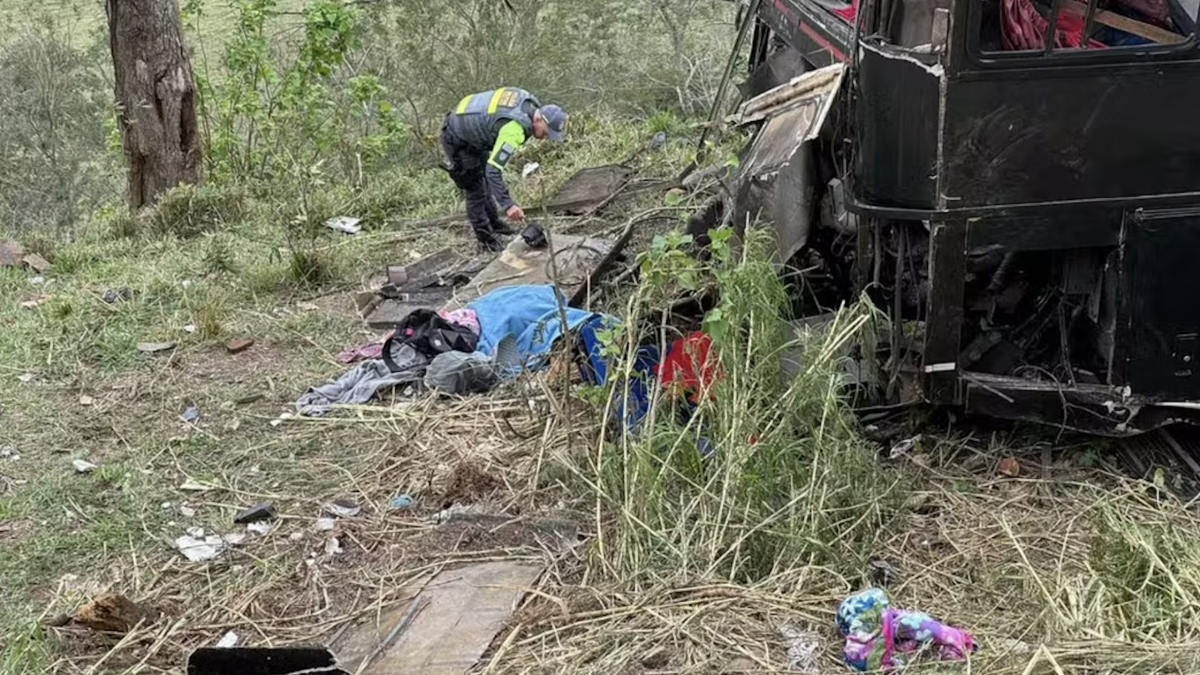 Ônibus cai em ribanceira em São Paulo e deixa ao menos 6 mortos