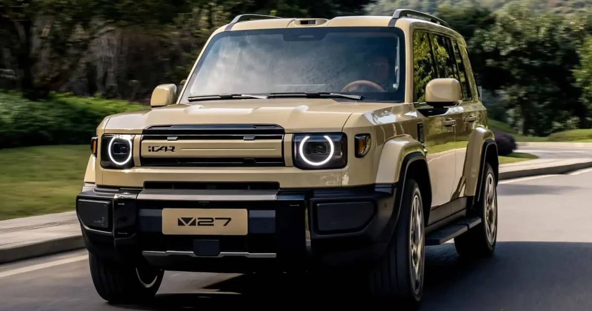 iCaur V27 ganha reforço de autonomia na China antes de chegar ao Brasil