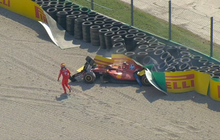 Leclerc revela problema de visão após acidente e explica disputa com Hamilton