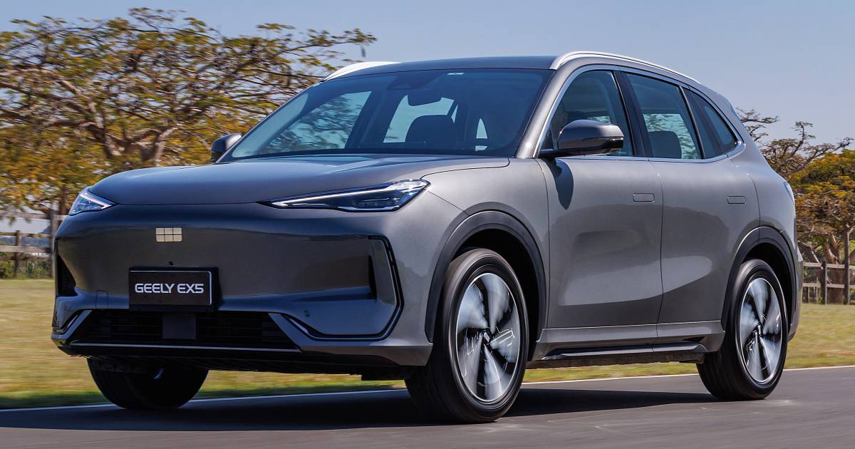 Geely inicia produção no Brasil com Suv híbrido Ex5 e anuncia Ex2 nacional em dezembro