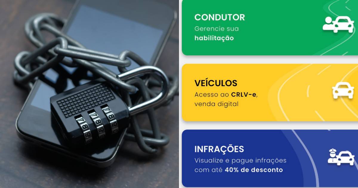 Celular roubado: como desconectar a Cnh digital e proteger seus dados
