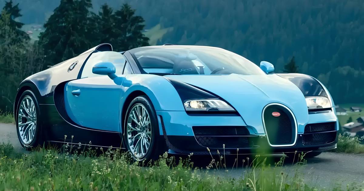 Bugatti Veyron quebra recorde em leilão e é vendido por mais de R$ 26 milhões