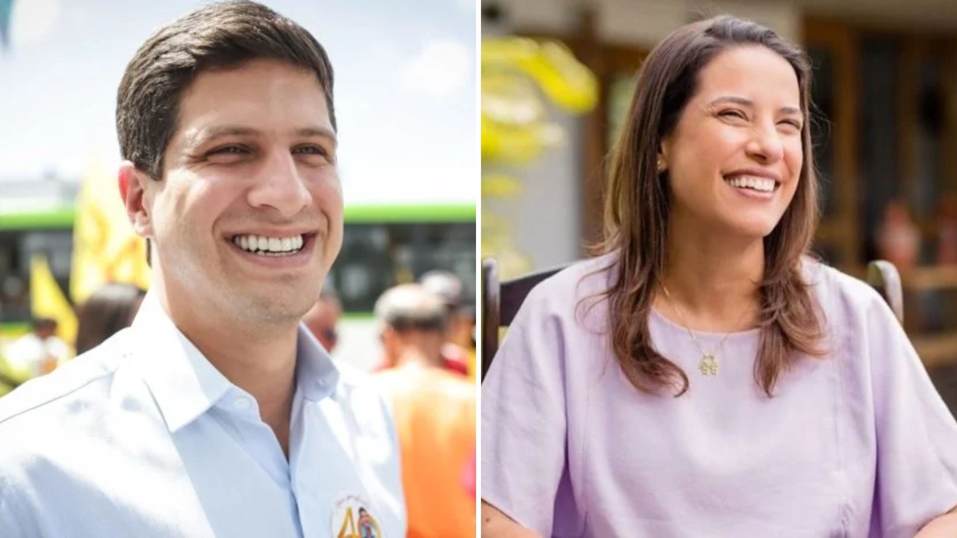 Pesquisa aponta empate técnico entre João Campos e Raquel Lyra em Pernambuco