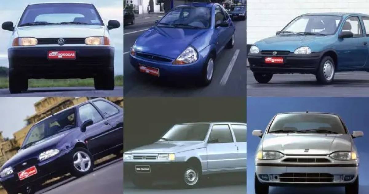 Carros de 1996 completam 30 anos e lideram buscas por clássicos