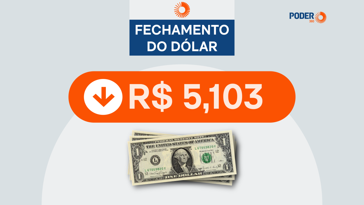 Dólar fecha em R$ 5,103 e Ibovespa sobe 0,44%