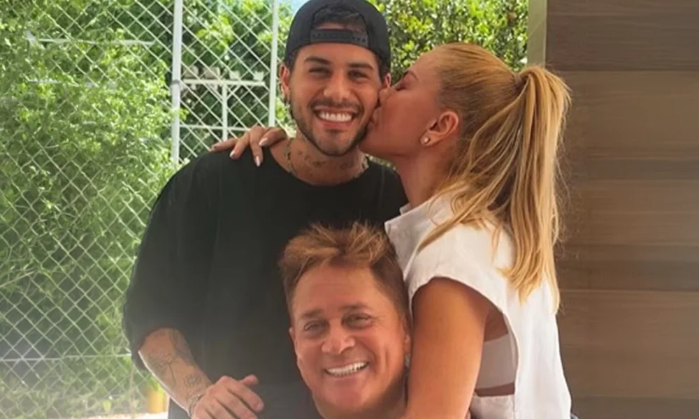 Zé Felipe inicia temporada de trabalho nos Estados Unidos com despedida familiar