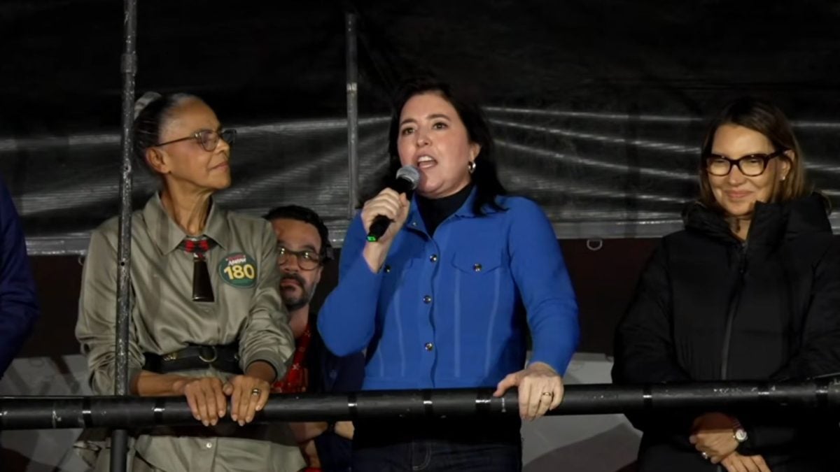 Tebet cobra explicações de Flávio Bolsonaro sobre o Banco Master antes das urnas