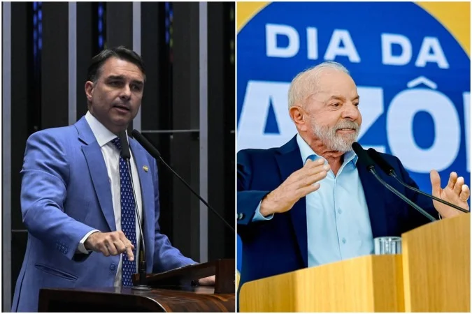 AtlasIntel: Flávio Bolsonaro reduz distância para Lula no 1º turno