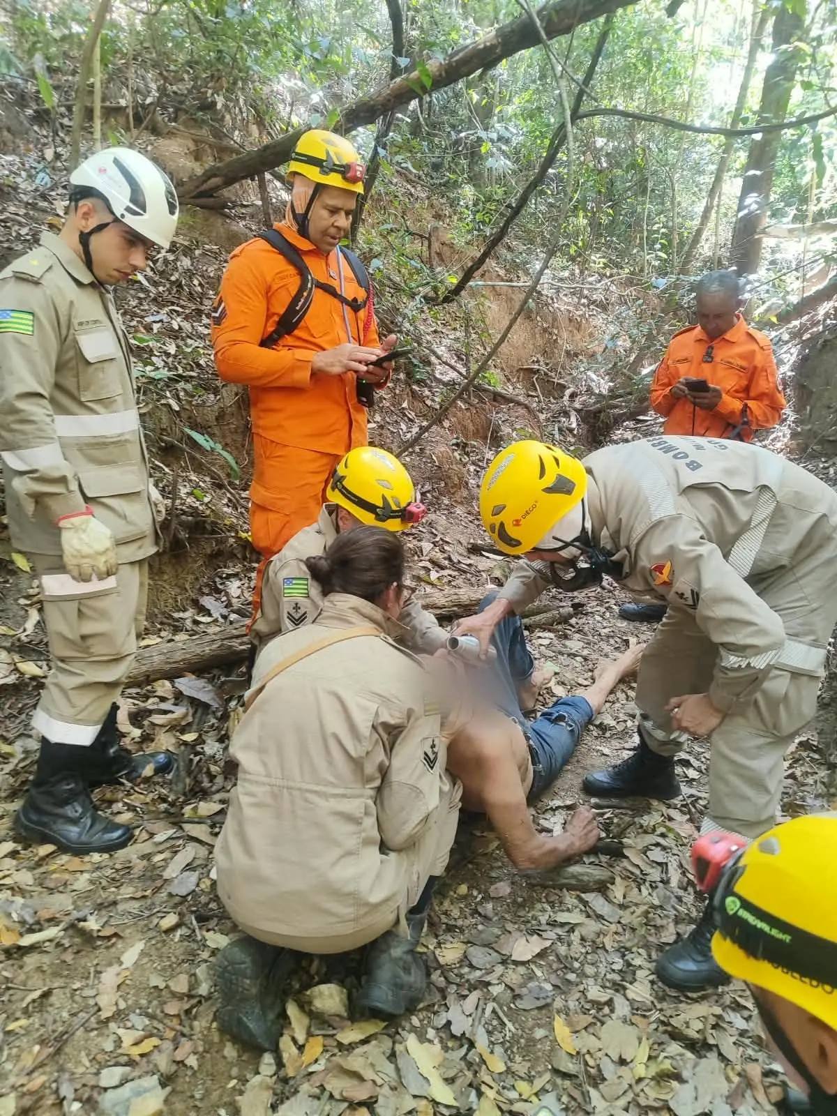 Idoso desaparecido há 61 horas é encontrado com vida na zona rural de Aragoiânia