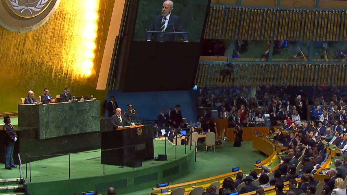 Lula relembra trajetória como operário em discurso na ONU