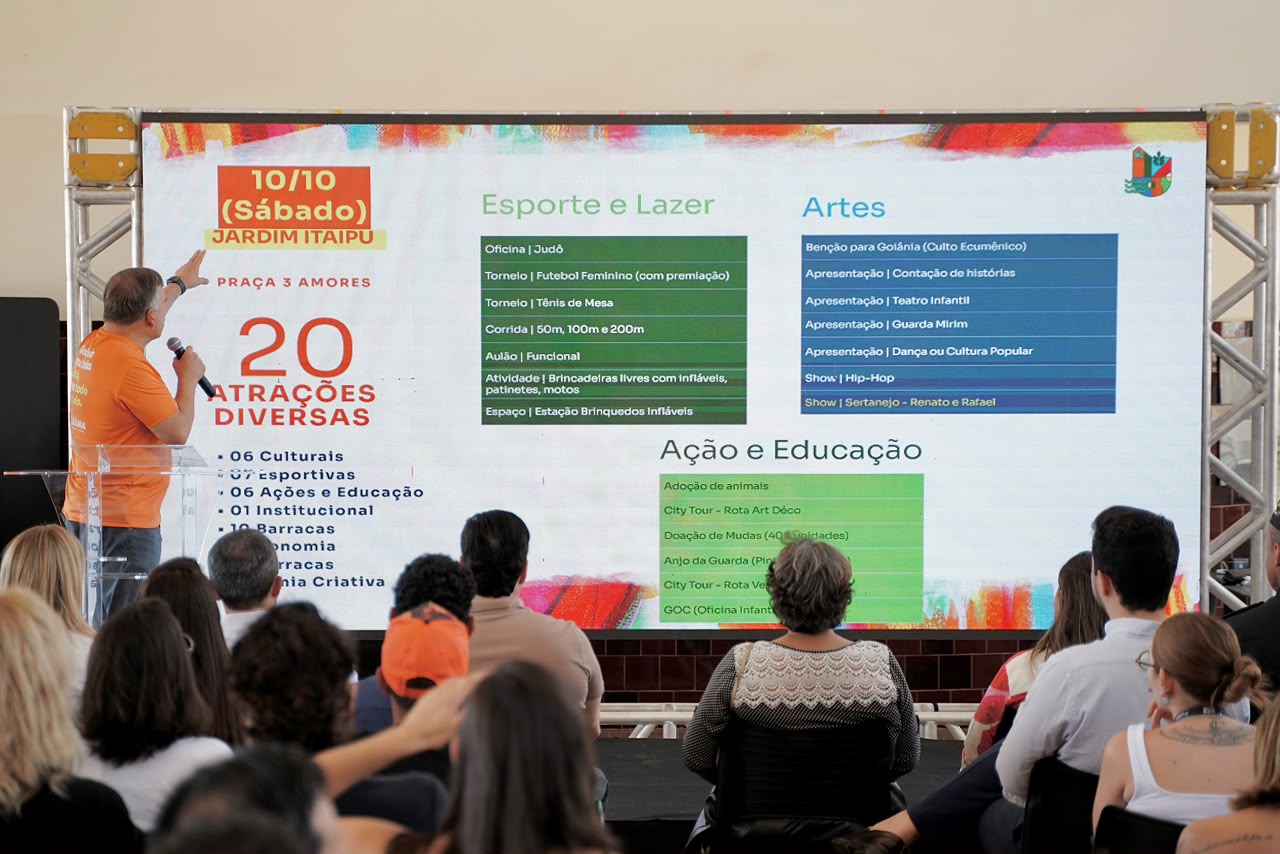 Goiânia celebra 93 anos com festival que une música, cultura e esporte no Centro