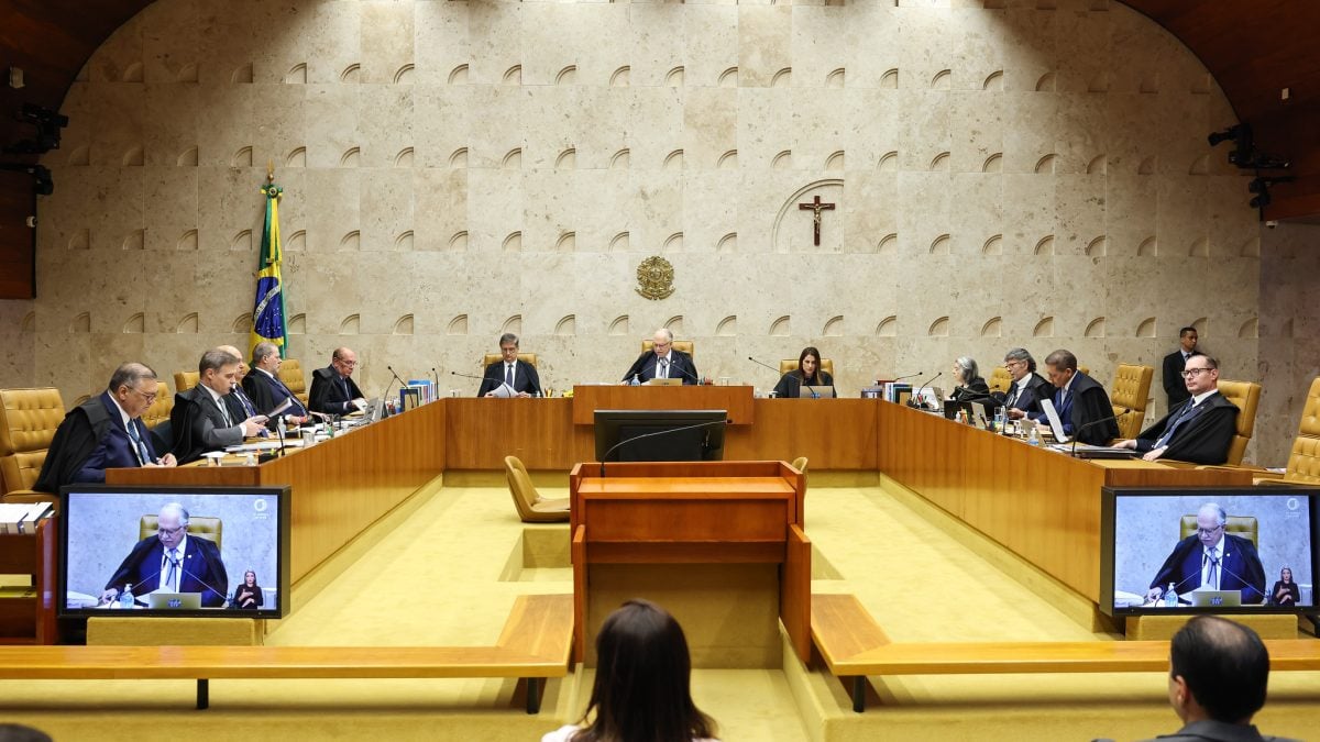 Plenário do STF avalia investigação sobre relação de Moraes com fundador do Banco Master