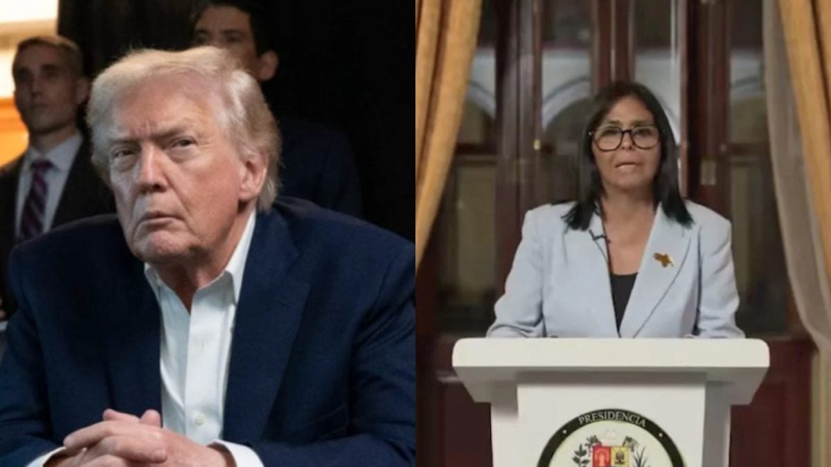 Trump se encontrará com a presidente interina da Venezuela em Nova York
