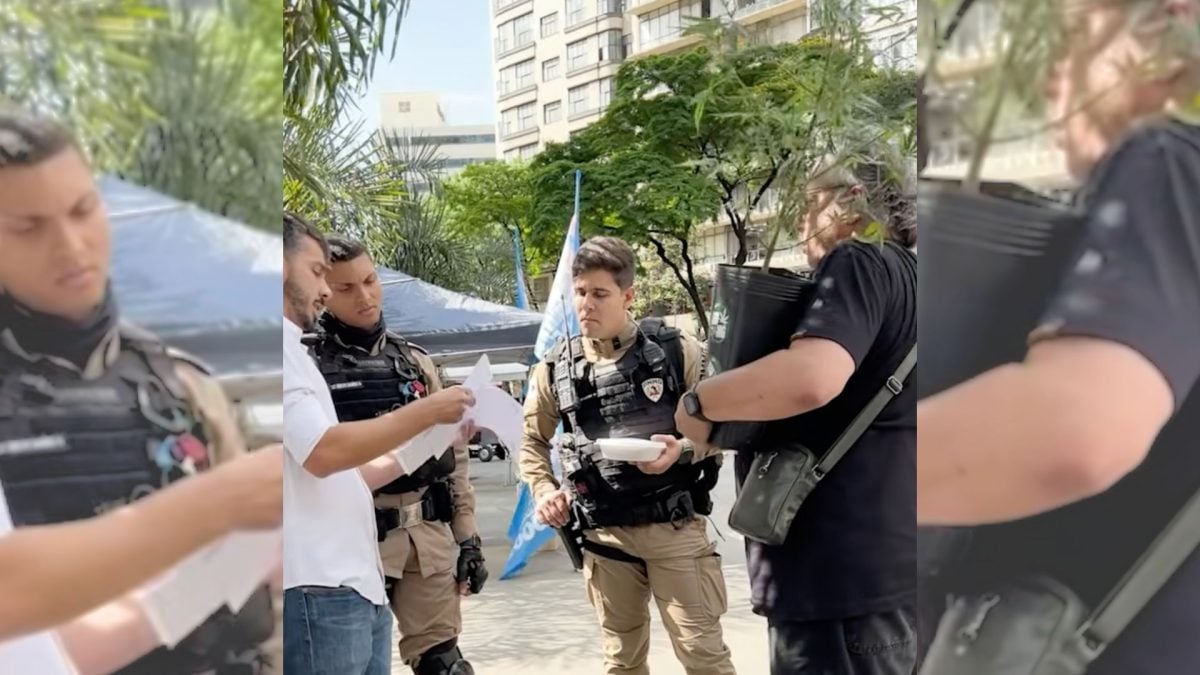 Candidato à Câmara leva muda de maconha para ato de campanha em Belo Horizonte