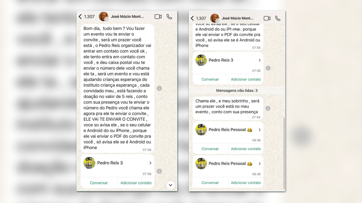 Ministro José Múcio tem celular clonado