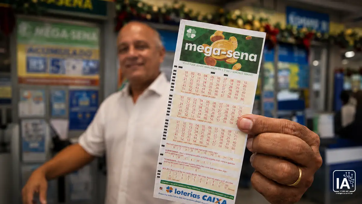 Mega-Sena 3007 acumula e deixa R$ 60 milhões em jogo