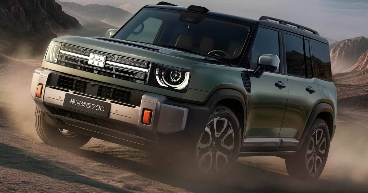 Geely lança Suv off-road híbrido com 1.128 cv e modo de flutuação emergencial