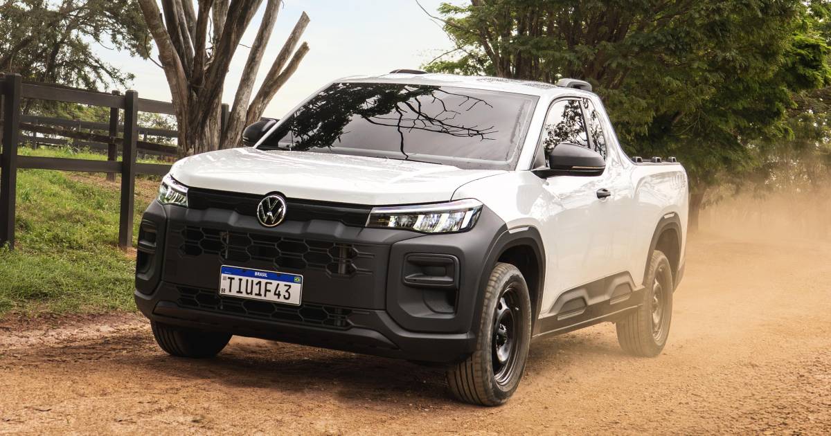 Vw Tukan terá caçamba maior que Strada e Saveiro e estreia em 2027