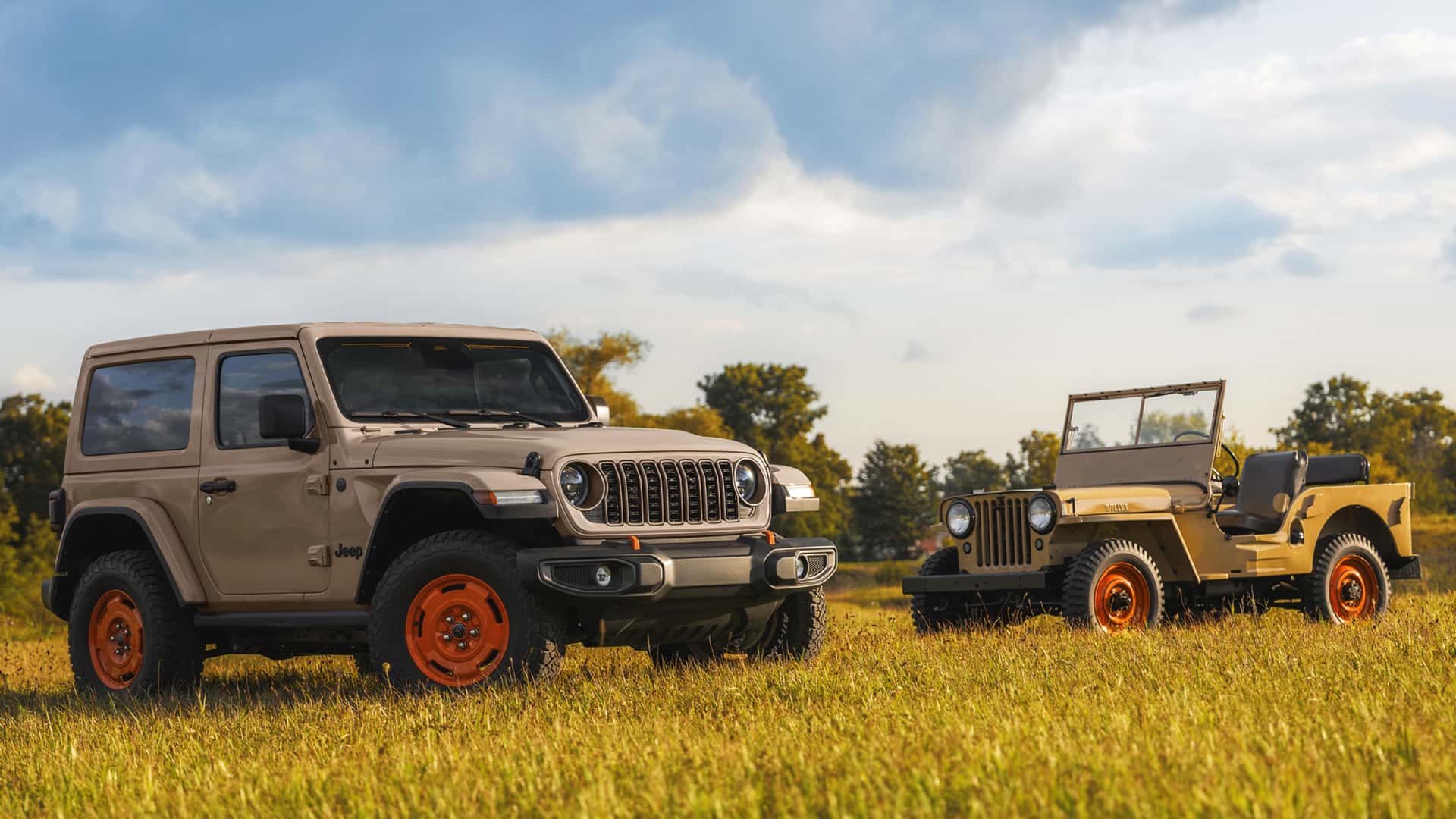 Jeep Wrangler Jl-2a relembra o primeiro Jeep civil