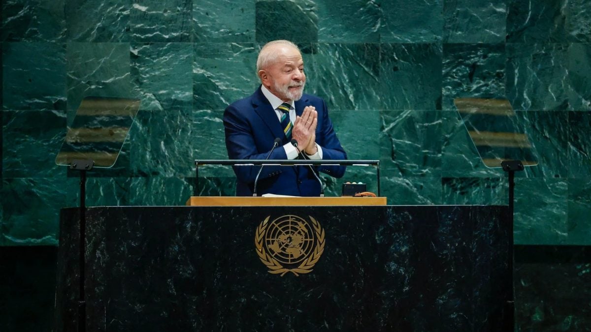 Lula discursa na ONU e defende cooperação contra o crime organizado