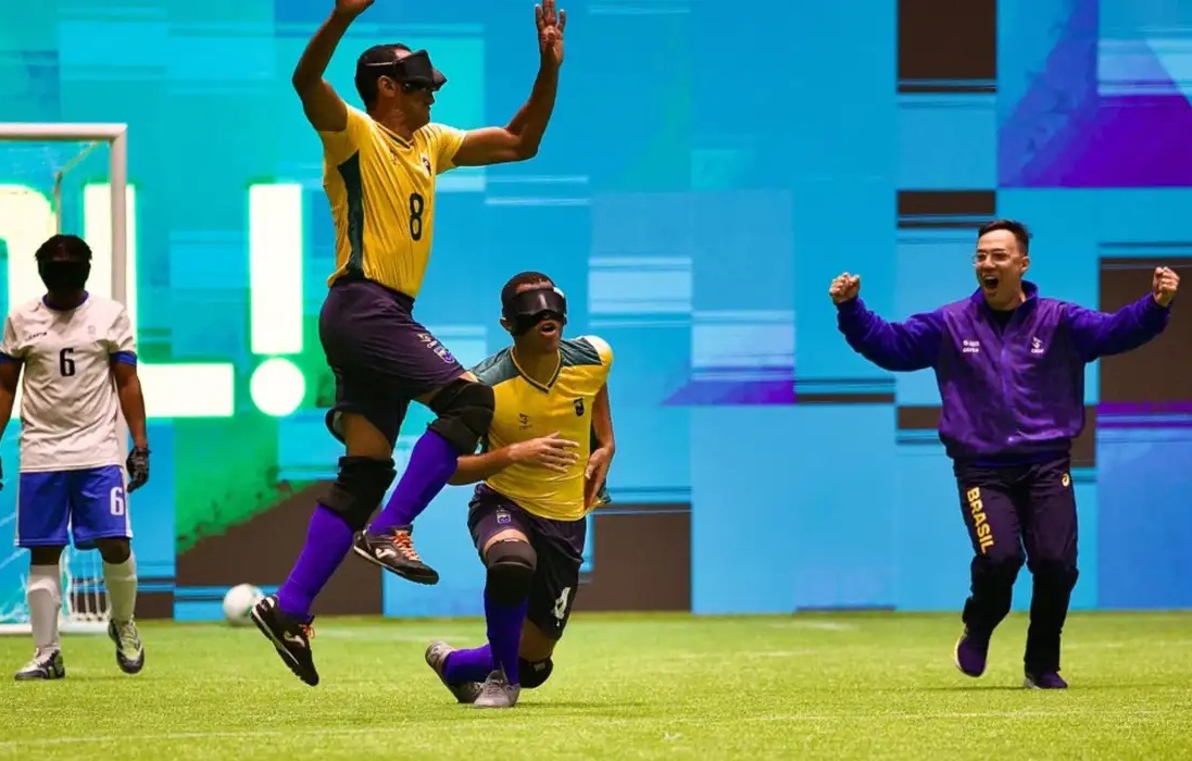 Brasil é heptacampeão da Copa América de futebol de cegos