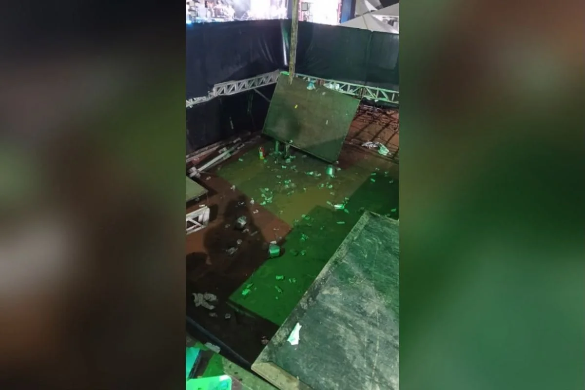 Camarote desaba em rodeio no interior de SP e deixa 24 pessoas feridas