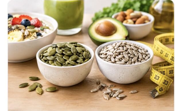 Sementes de abóbora e girassol: qual a melhor para saciedade e dieta?