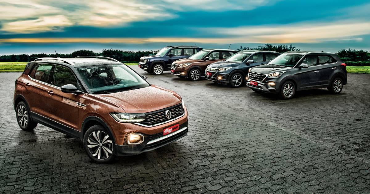 Sete anos depois, quanto valem os SUVs que encararam o Vw T-Cross em 2019?