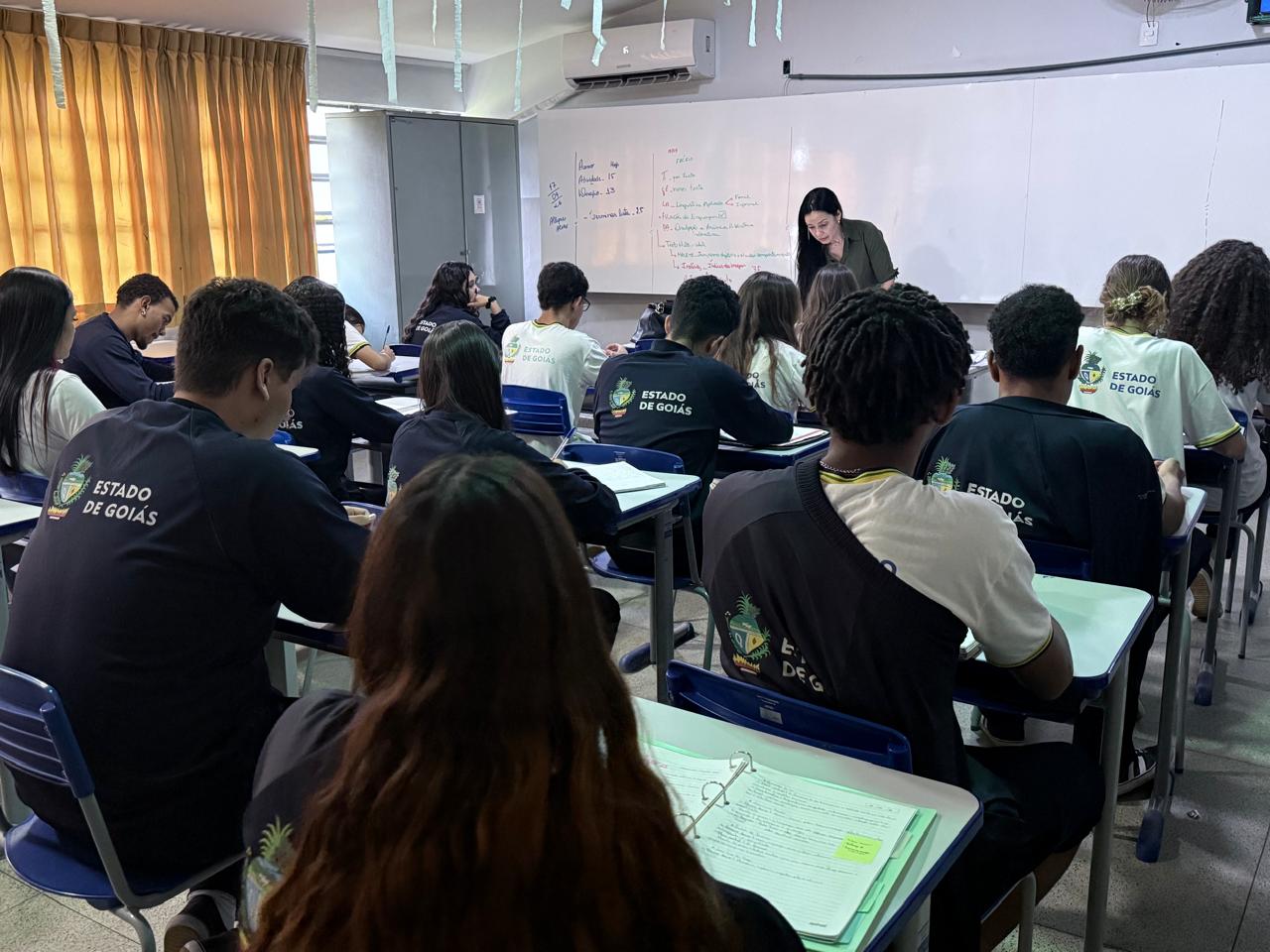 Goiás intensifica preparação de estudantes para o Enem 2026