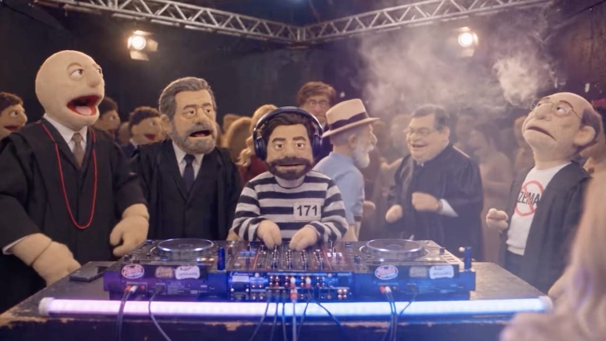Sátira de Zema retrata Vorcaro como Dj em festa com Lula e ministros