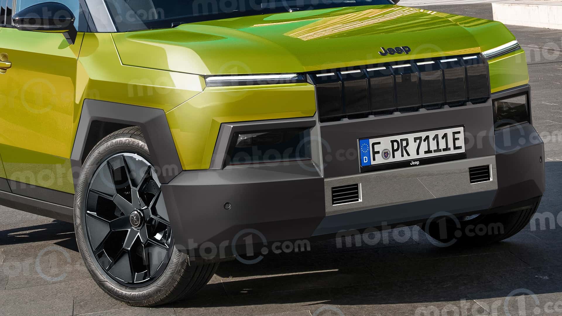 Projeção mostra como poderia ser o novo Jeep Renegade