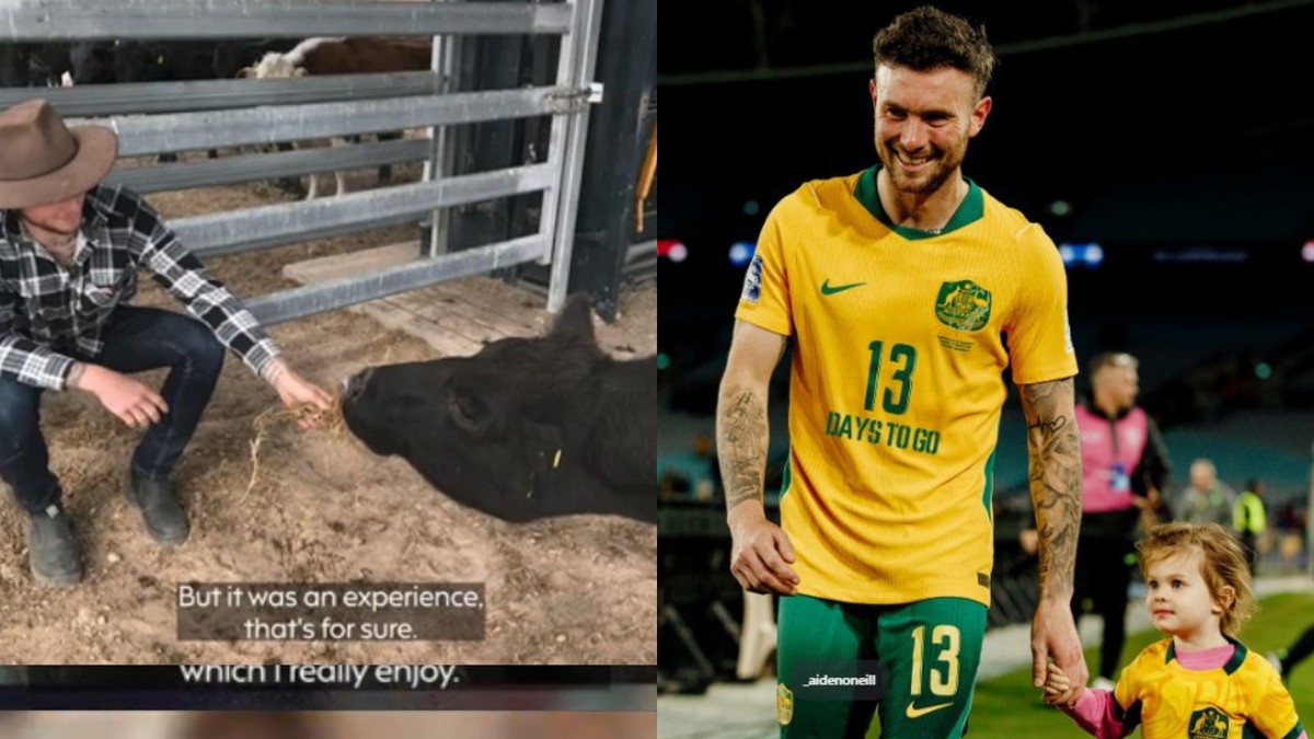 Meia australiano que enfrentará o Brasil é fazendeiro e já auxiliou em parto de vaca