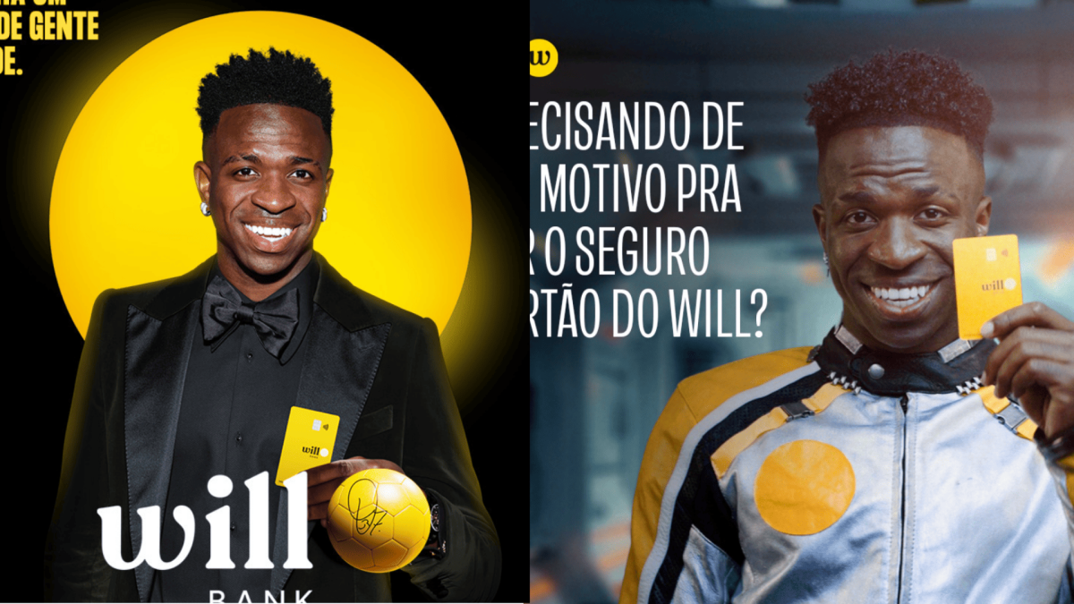 Vini Jr. assina contrato milionário com banco que teve liquidação decretada