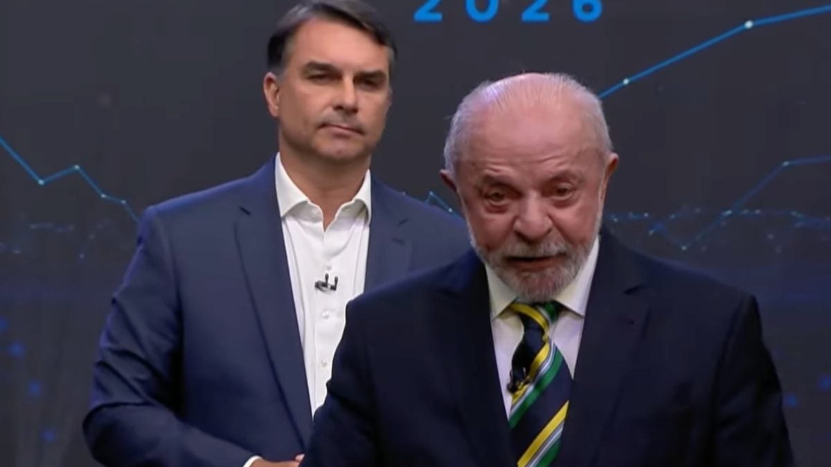 Lula e Flávio Bolsonaro elevam o tom em debate com trocas de acusações sobre gastos e “malandragem”