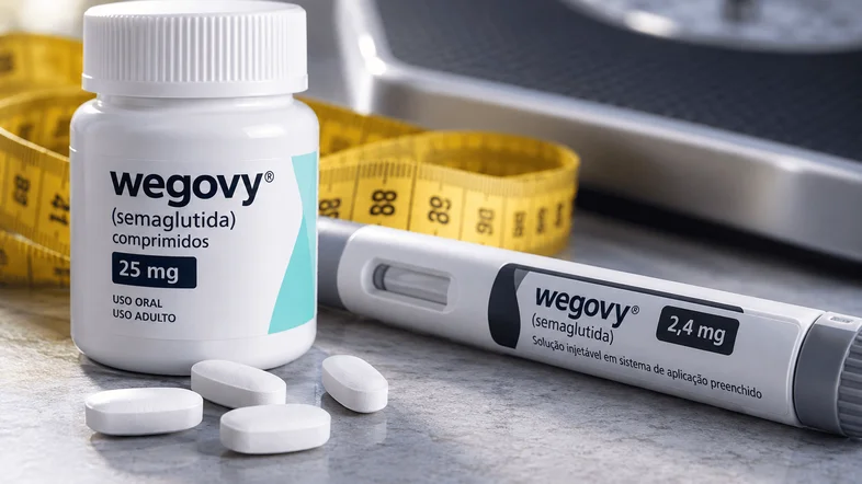 Wegovy em comprimido mantém perda de peso após troca da caneta