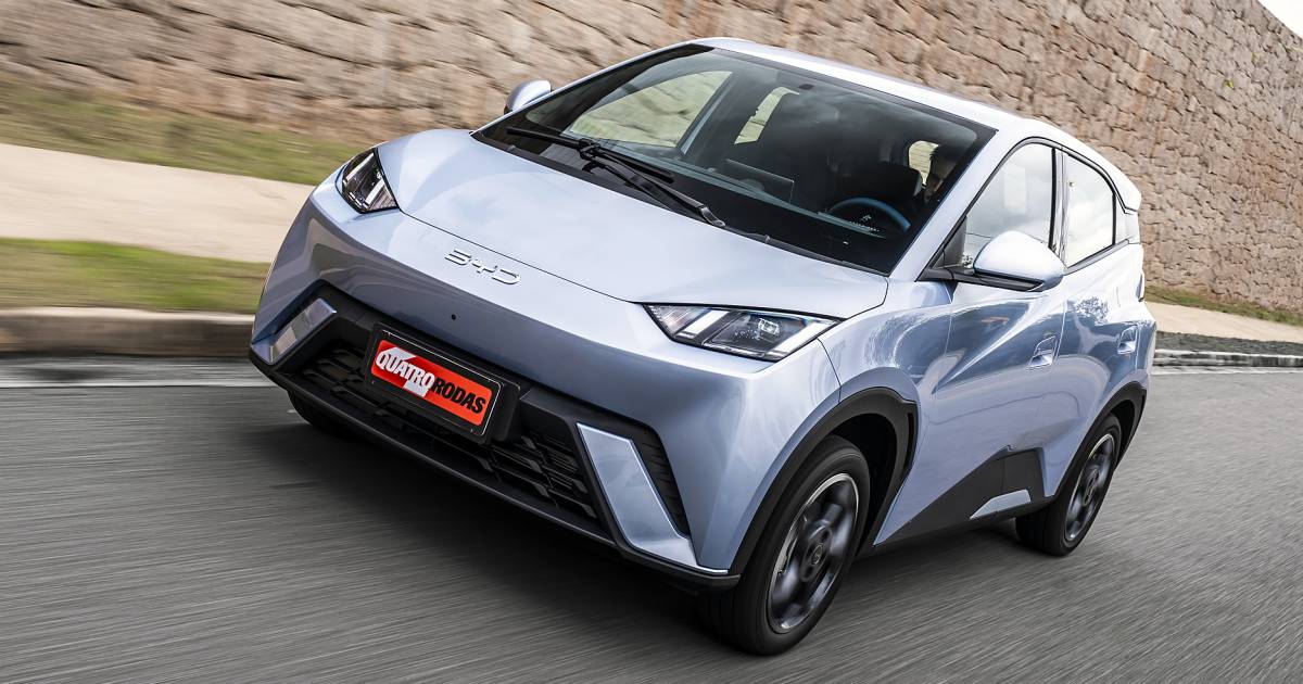 Byd Dolphin Mini sobe para o pódio de vendas em setembro