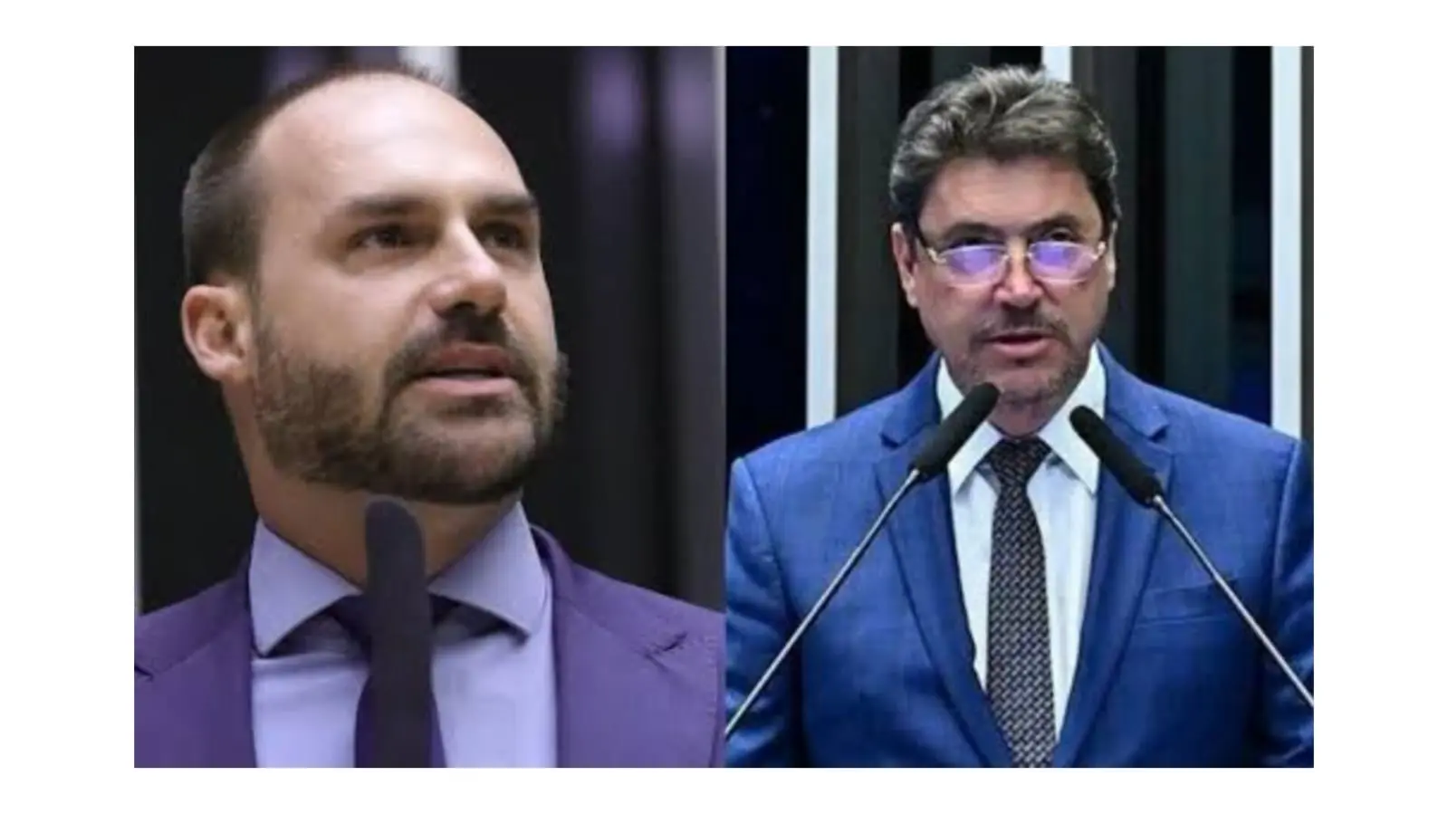 Eduardo Bolsonaro pede votos para dois em Goiás, mas ignora Wilder Morais