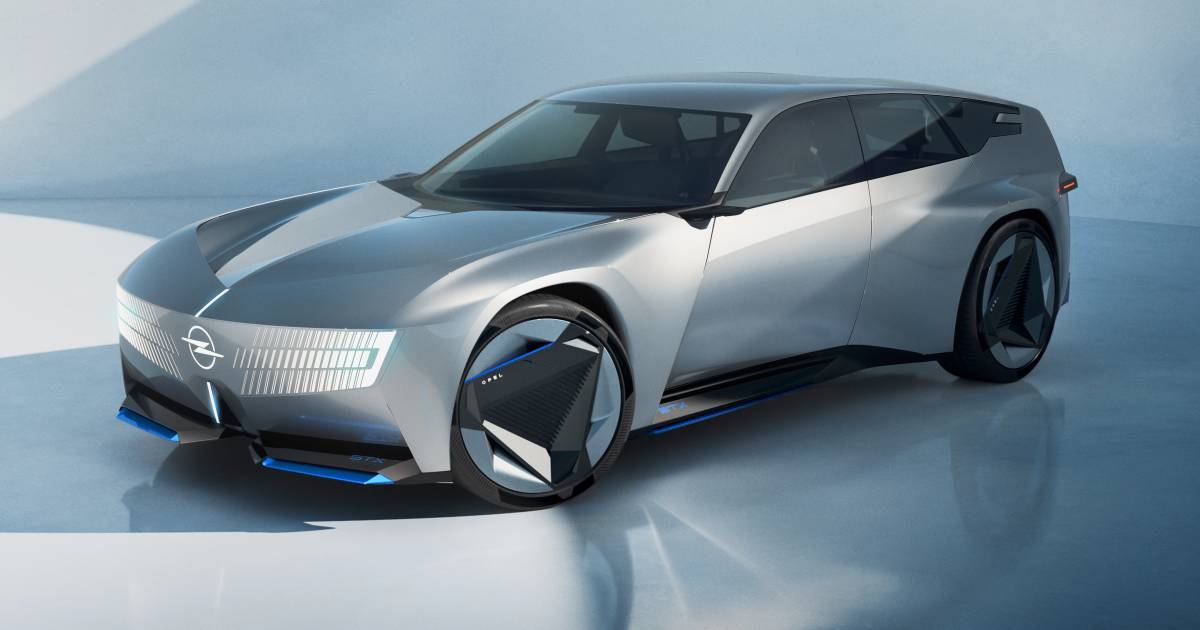 Opel revela conceito de perua futurista no formato shooting brake